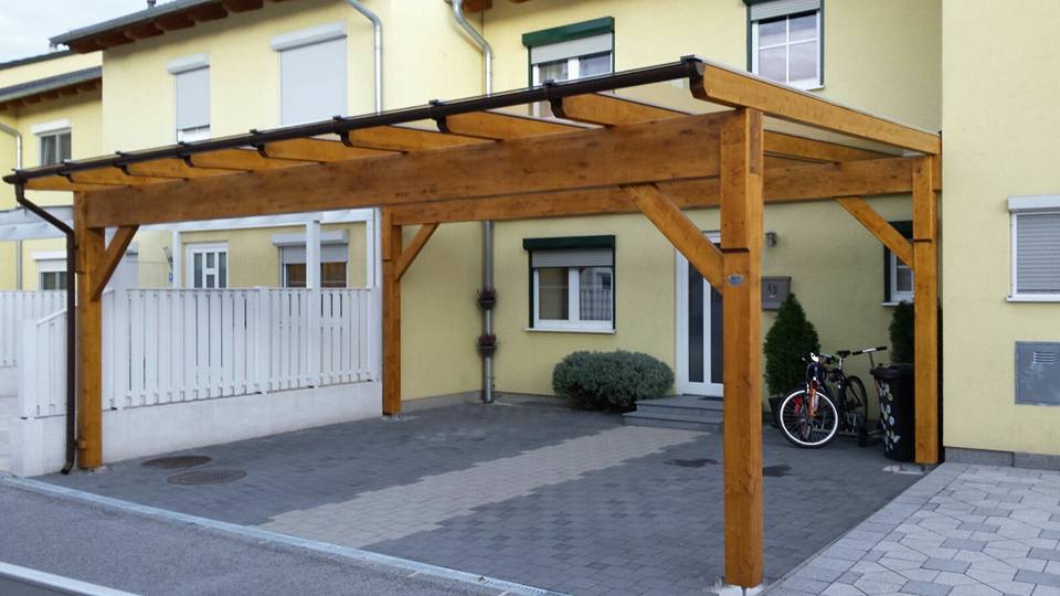 Carport Bausatz Pultdach Terrassenüberdachungen