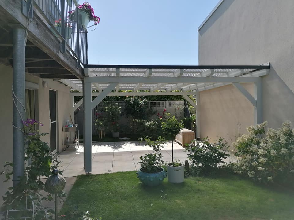 Carport Bausatz Pultdach Terrassenüberdachungen