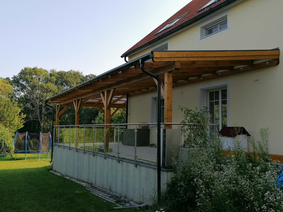 Carport Bausatz Pultdach Terrassenüberdachungen