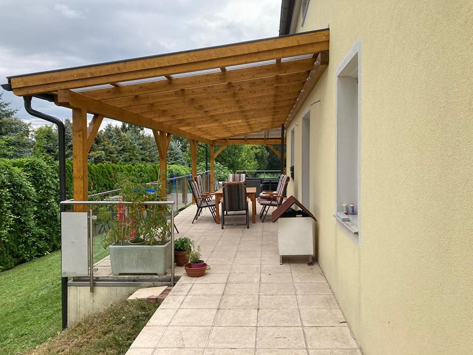 Carport Bausatz Pultdach Terrassenüberdachungen
