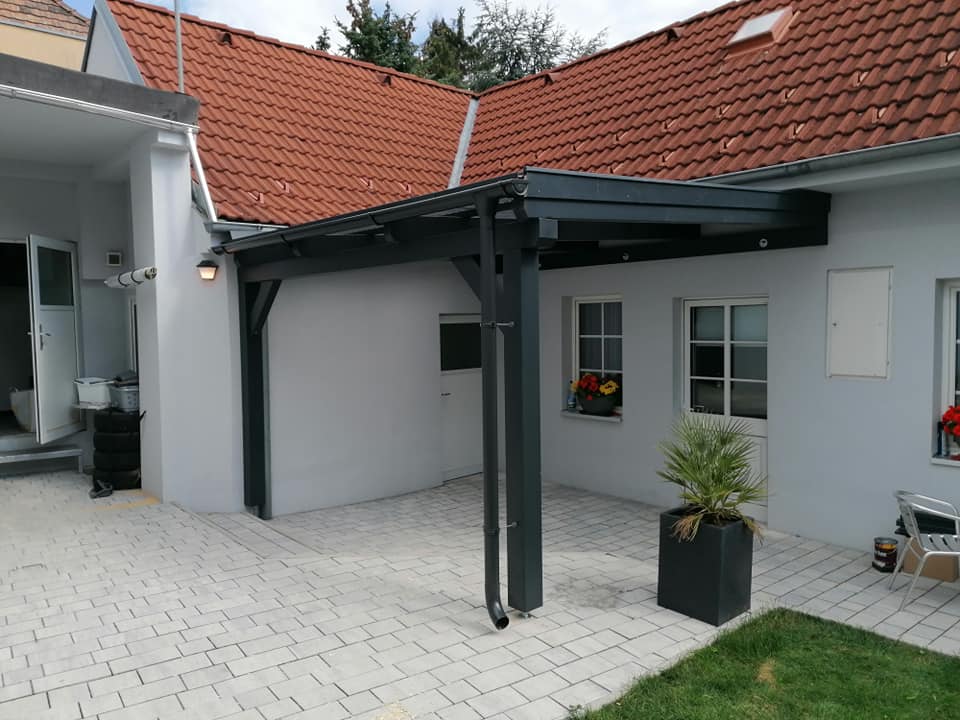 Carport Bausatz Pultdach Terrassenüberdachungen