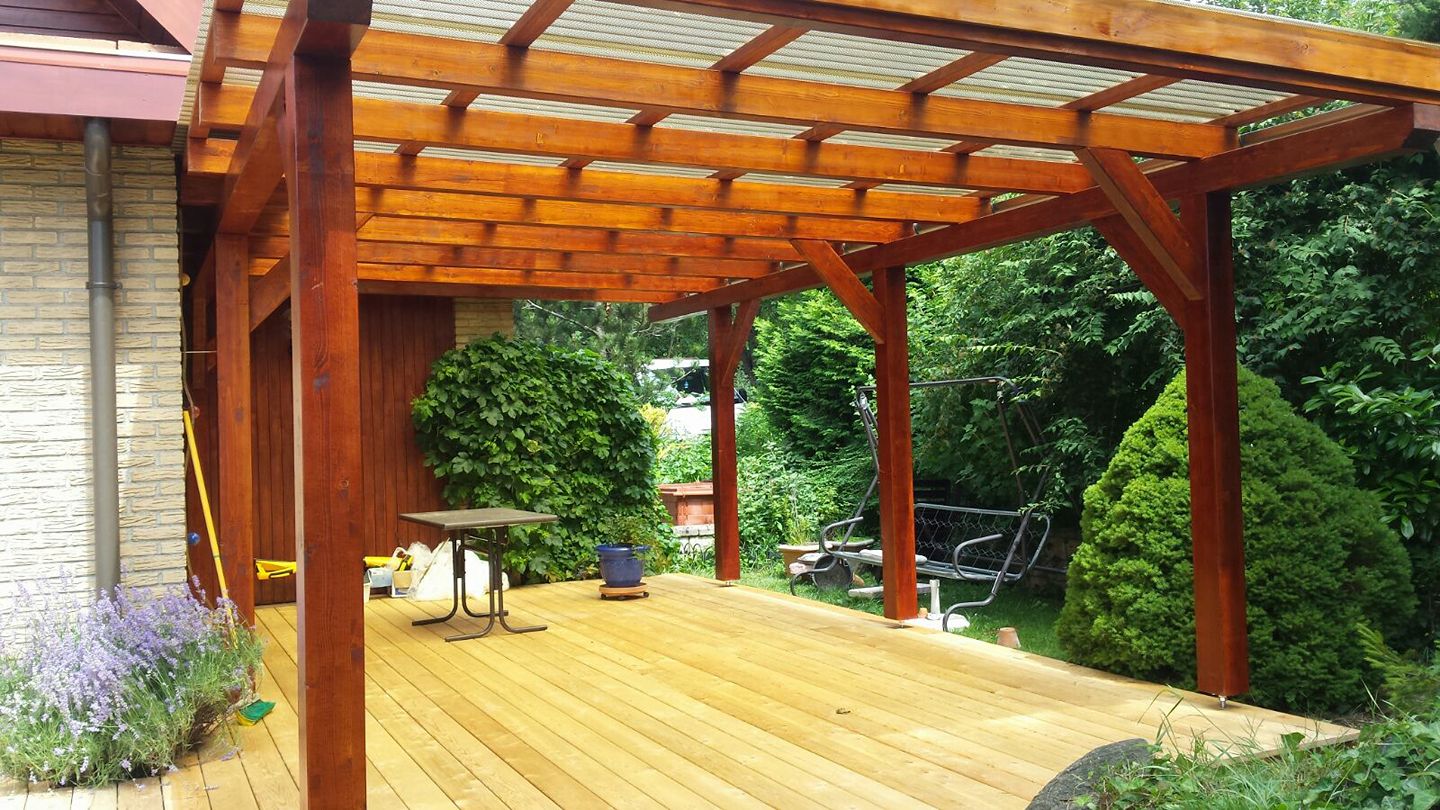 Carport Bausatz Pultdach Terrassenüberdachungen