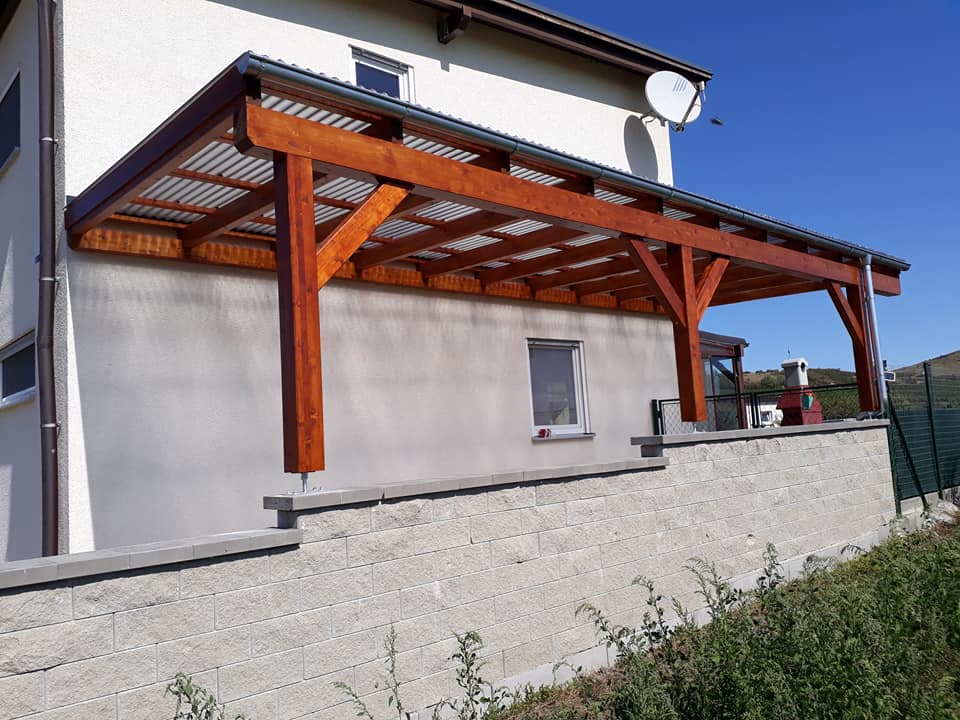 Carport Bausatz Pultdach Terrassenüberdachungen