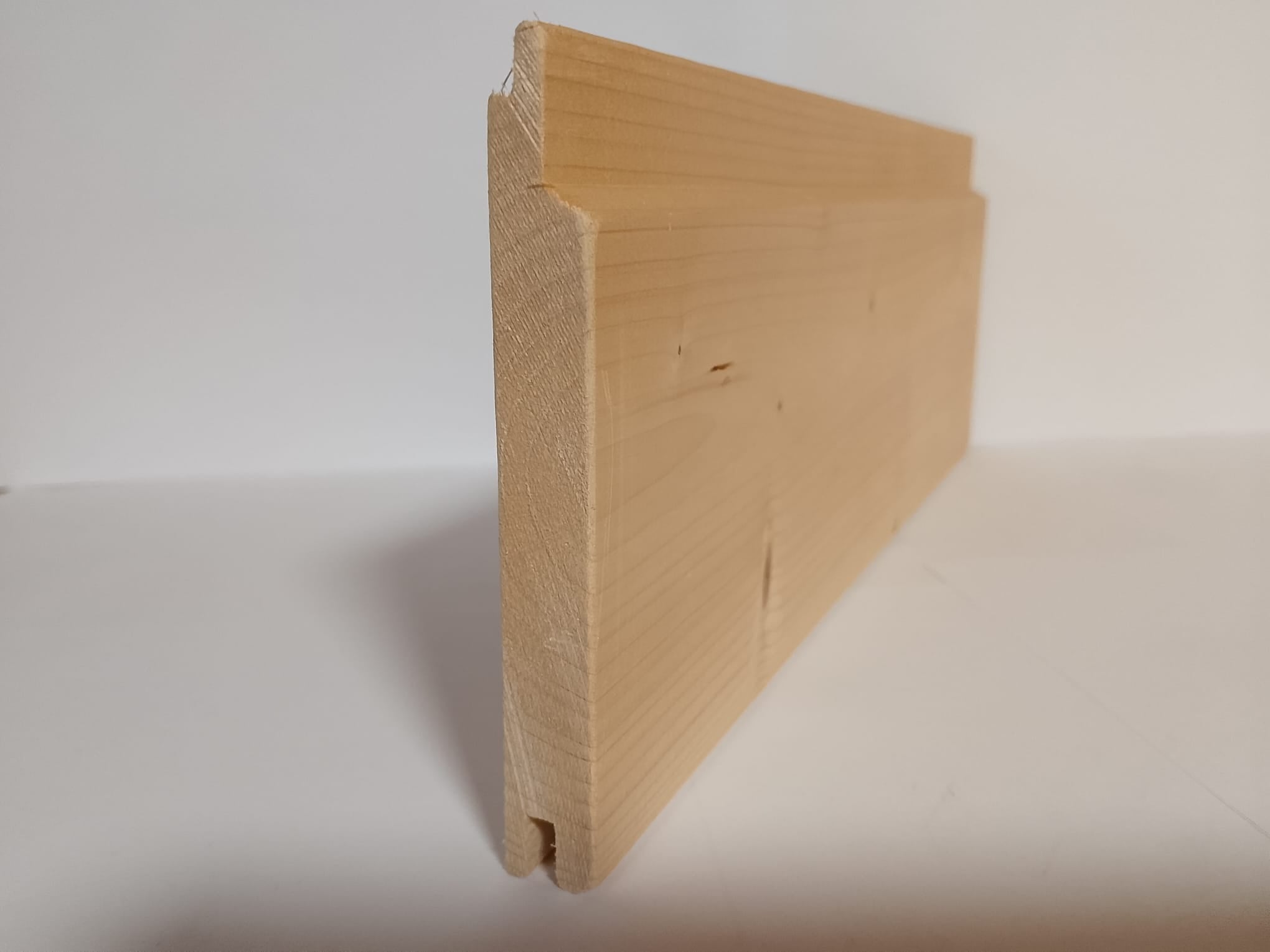 Trapez Nut-Feder Fichte