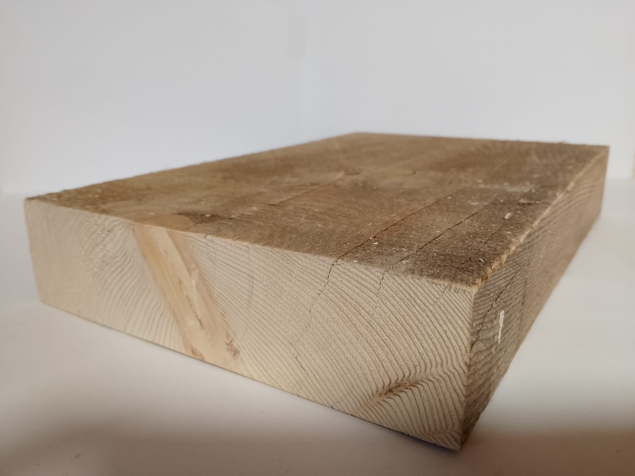 Pfosten sägerau Fichte